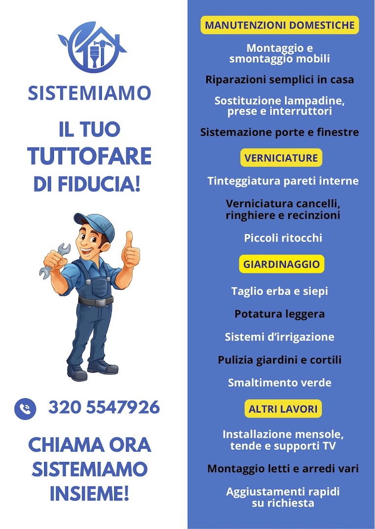 Sistemiamo — Foto 1